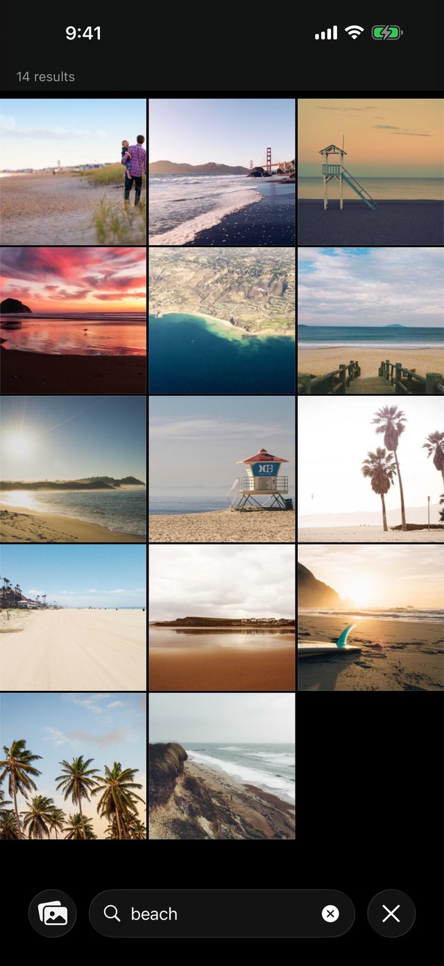Search by what's in a photo